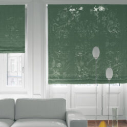 Rohelised roomakardinad - Smartex disain kardinasalong